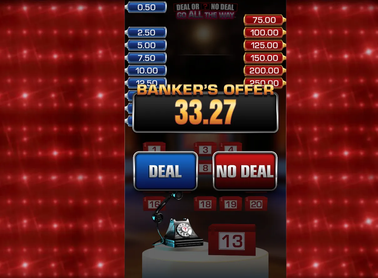 Deal or No Deal: Go All The Way demo